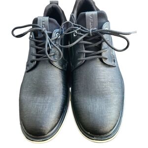 New Aldo Mens Black Oxford Dress Shoes 7.5 Sneakers Work Event Prom